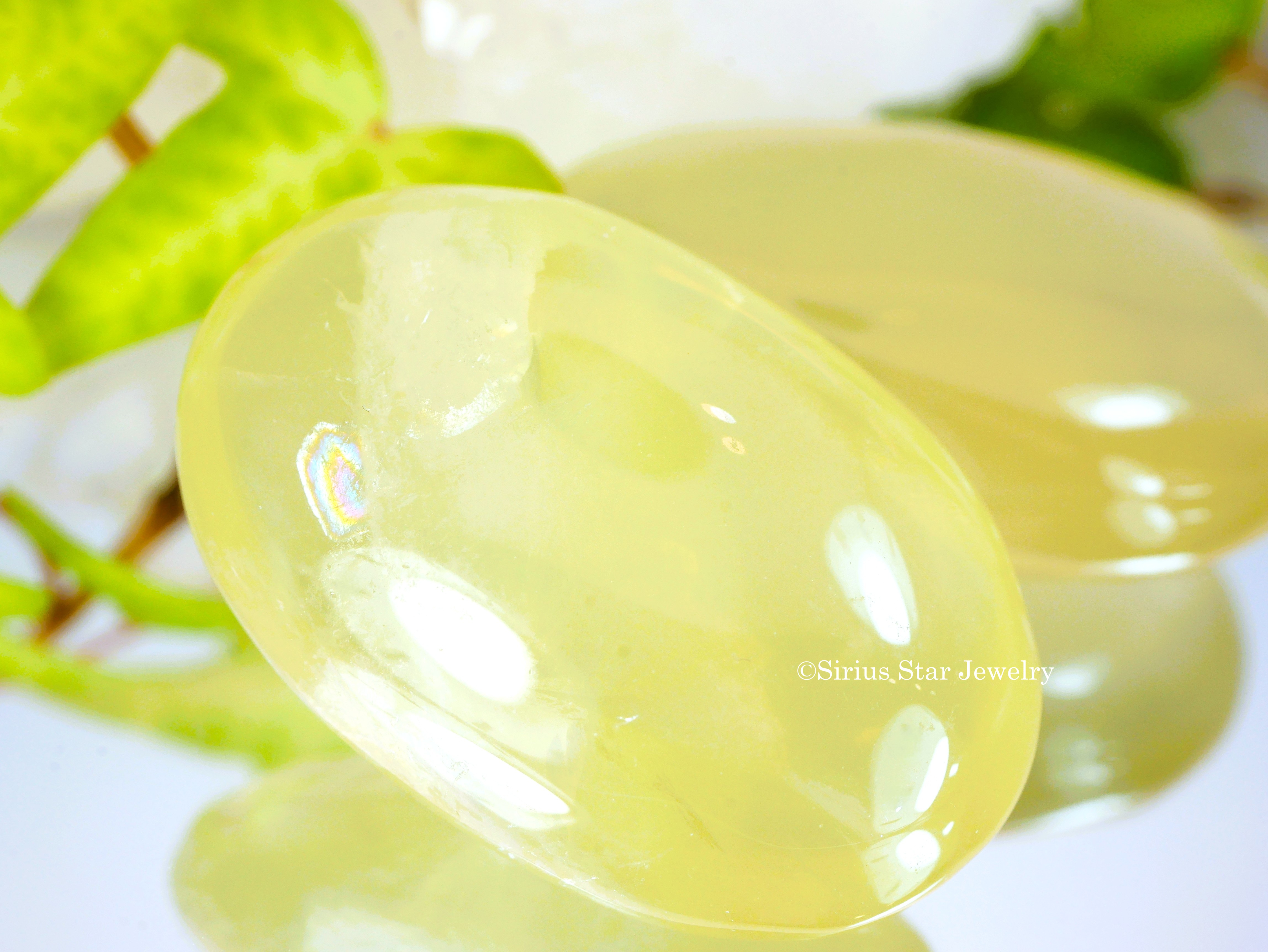 【宇宙の金脈！ゴールデンオウロベルデ　握り石】2個セット